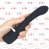 Lexire - Vibratore Punto G Vibra e Sgrilletta 23 x 4,1 cm. in Silicone Nero Ricaricabile - 6