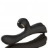Feliona - Vibratore Rabbit con Succhia Clitoride 22 x 4 cm. Ricaricabile USB Nero - 2