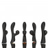 Feliona - Vibratore Rabbit con Succhia Clitoride 22 x 4 cm. Ricaricabile USB Nero - 4