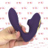 Vibratore 2 in 1 Punto G e Succhia Clitoride in Silicone 13,5 x 3,5 cm. Viola Ricaricabile USB - 1