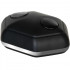 Cuneo anale gonfiabile vibrante con rilievi e telecomando wireless 11,7 x 4 - 5,1 cm. - 3