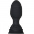 Cuneo anale gonfiabile vibrante con rilievi e telecomando wireless 11,7 x 4 - 5,1 cm. - 4