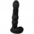 Stimolatore Prostata Vibrante con Spinta e Riscaldante in Silicone con Telecomando 15 x 3,6 cm. Ricaricabile USB - 1