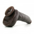Fallo Realistico Con Ventosa Africano Gigante 28 X 6,3 cm. MADE IN USA - 0