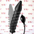 DILDO Anale Gonfiabile XL con Rilievi 28 x 6,4 cm. - 0