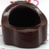Guaina per pene e testicoli marrone 21,5 x 4,4 cm. - 2