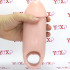 Guaina per pene e testicoli liscia color carne 20,3 x 6,3 cm. - 6