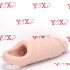 Guaina per pene e testicoli Jumbo color carne 22,8 x 6,3 cm. - 3