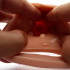 Guaina per pene e testicoli Jumbo color carne 22,8 x 6,3 cm. - 2