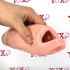 Guaina per pene e testicoli gigante realistica color carne 24 x 7 cm. - 1