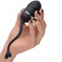 Ovetto Vibrante Nero Telecomandato Ricaricabile con USB 6 x 3 cm. - 0
