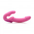 Strapless vibrante rosa senza lacci con telecomando wireless 24 x 4,5 cm. - 1