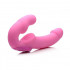 Strapless vibrante rosa senza lacci con telecomando wireless 24 x 4,5 cm. - 2