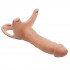 Fallo Cavo da Uomo con Imbracatura ed Aggancio per Testicoli 15 x 4 cm - 4