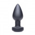 Cuneo Anale Vibrante con Elettrostimolazione 8 x 4 cm - 2