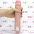 Guaina fallica Performance color carne con anello per testicoli 22,5 x 5 cm. - 6