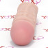 Guaina fallica Performance color carne con anello per testicoli 15,2 x 5 cm. - 5