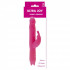 Vibratore Rabbit a 2 motori in Puro Silicone 20 X 3,2 cm. - 2