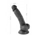 Dildo Realistico Nero 19 x 3,5 cm. Hudson - 1