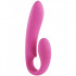 Strap-On senza lacci in Silicone Rosa Ricaricabile USB 16,5 x 3 cm. - 0