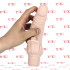 Vibratore Realistico Impermeabile in Puro Silicone 19 x 4,5 cm. - 2