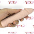 Vibratore Realistico in PURO SILICONE impermeabile 16 x 3,5 cm. Color Carne - 0