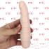 Vibratore Realistico in PURO SILICONE impermeabile 16 x 3 cm. - 5
