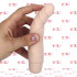 Vibratore Realistico in PURO SILICONE impermeabile 16 x 3 cm. - 1