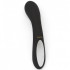 Vibratore per Punto G di Lusso in Silicone Nero 16 x 3,4 cm. - 1