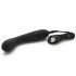 Vibratore per Punto G di Lusso in Silicone Nero 16 x 3,4 cm. - 2