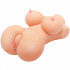 Mini-Busto con Ano e Vagina Vergine Penetrabili e Seno - 0