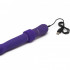 Vibratore in silicone viola con spinta e ventosa removibile ricaricabile con USB 31 x 3,7 cm. - 5