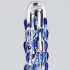Diamond Dazzler - Fallo in Vetro Pyrex Infrangibile con Rilievi 17,5 x 2,5 cm. Blu - 1