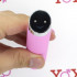 Mini vibratore in silicone rosa con pulsazione ricaricabile USB 14,5 x 2,3 cm. - 4