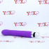 Mini vibratore Punto G in silicone viola con pulsazione ricaricabile USB 14 x 2,3 cm. - 4