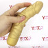 Vibratore realistico oro in silicone 20 x 4,5 cm. - 3