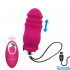 Sunny Side Up - Ovetto Pulsante Wireless in Silicone 8,9 x 3,3 cm. Fucsia Ricaricabile con USB - 0