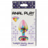 Twilight Booty Jewel M - Cuneo Anale in Metallo con Gemma Multicolore 8,2 x 3,4 cm. Multicolor - 4