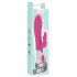 Funky Rabbit - Vibratore Rabbit in Silicone 19 x 3 cm. Rosa - 3