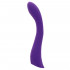 Dahlia - Vibratore Punto G Vibra e Sgrilletta 23 x 4,1 cm. in Silicone Viola Ricaricabile - 1