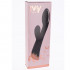 Cassia Xtra Intense - Vibratore Rabbit in Silicone 20,5 x 3,5 cm. Nero Ricaricabile con USB - 5