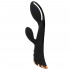 Cassia Xtra Intense - Vibratore Rabbit in Silicone 20,5 x 3,5 cm. Nero Ricaricabile con USB - 1
