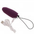 Knock Knock Eggstavagant - Ovetto Pulsante Wireless in Silicone 8,9 x 3,3 cm. Viola Ricaricabile con USB - 2