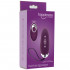 Knock Knock Eggstavagant - Ovetto Pulsante Wireless in Silicone 8,9 x 3,3 cm. Viola Ricaricabile con USB - 4
