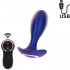 The Brave - Cuneo Anale Vibrante da Passeggio in Silicone 13 x 3,5 cm. Blu Ricaricabile con Telecomando Wireless - 0