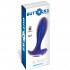 The Brave - Cuneo Anale Vibrante da Passeggio in Silicone 13 x 3,5 cm. Blu Ricaricabile con Telecomando Wireless - 6