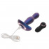 The Stout - Cuneo Anale Vibrante Gonfiabile da Passeggio in Silicone 14,5 x 4 cm. Blu Ricaricabile con Telecomando Wireless - 3