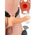 Fallo Cavo Vibrante per Uomo in Silicone 18 x 4 cm - 0