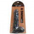 Fallo realistico gigante David nero 33 x 7,6 cm. - 2