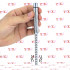 Sonda Vibrante Stimolatore Dilatatore Uretra in Acciaio Chirurgico 19 x 0,8 cm. - 0